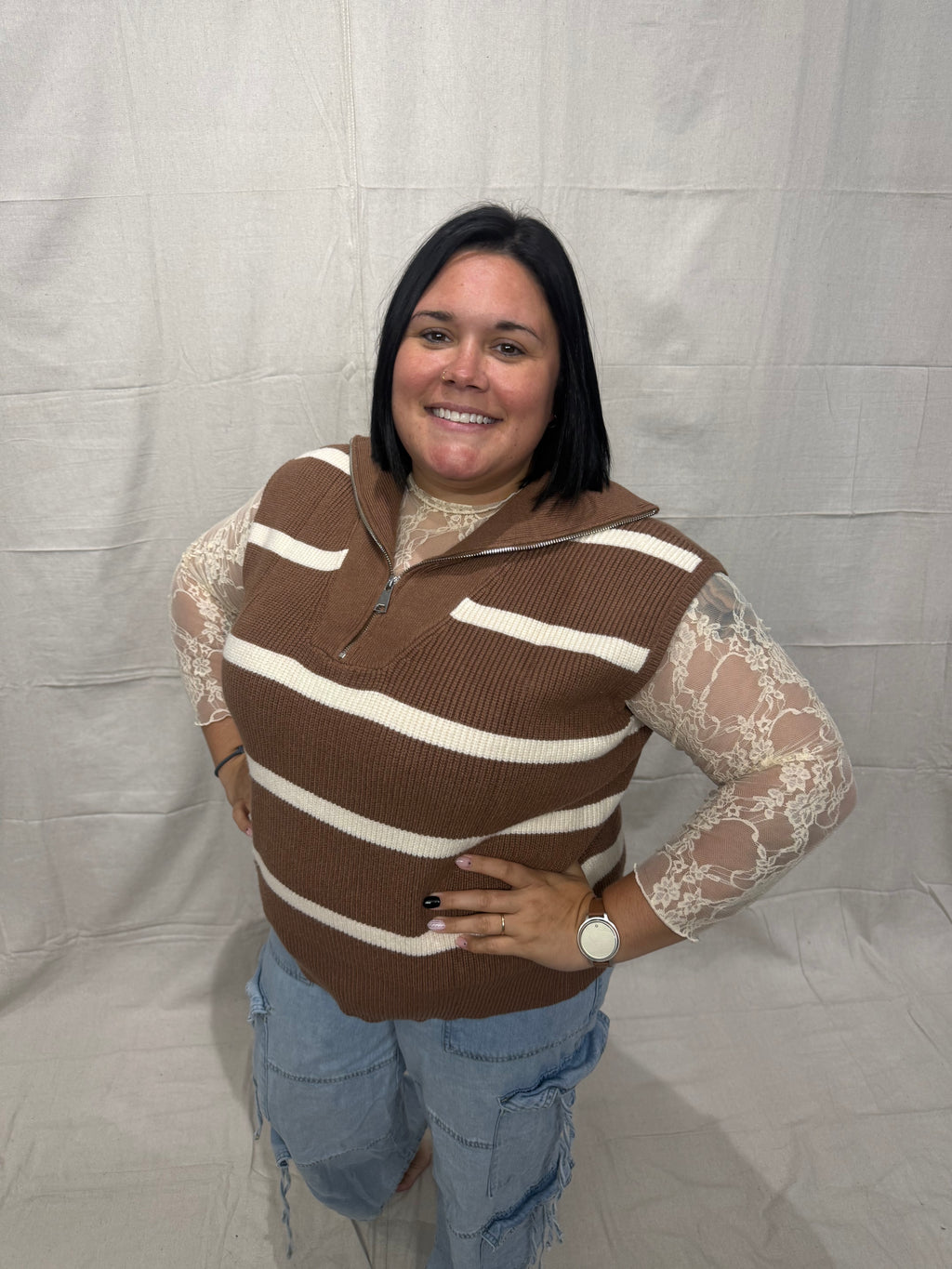 Bonfire Nights Striped Sweater