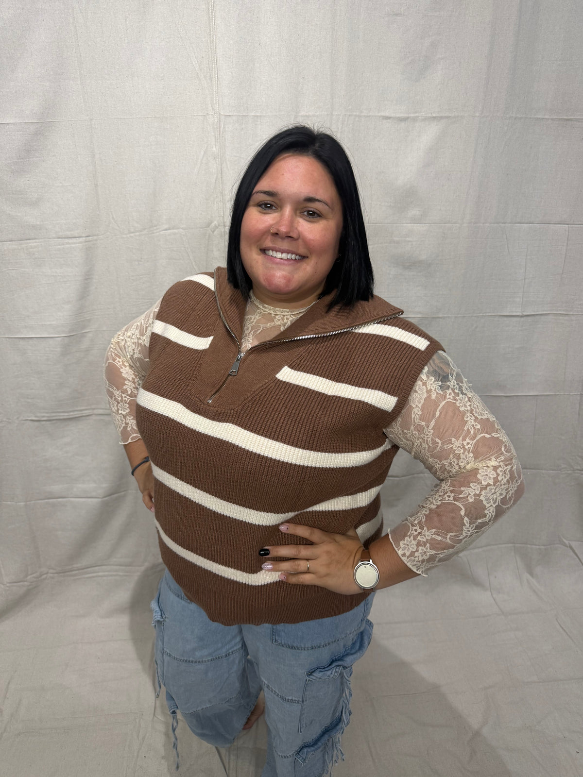 Bonfire Nights Striped Sweater