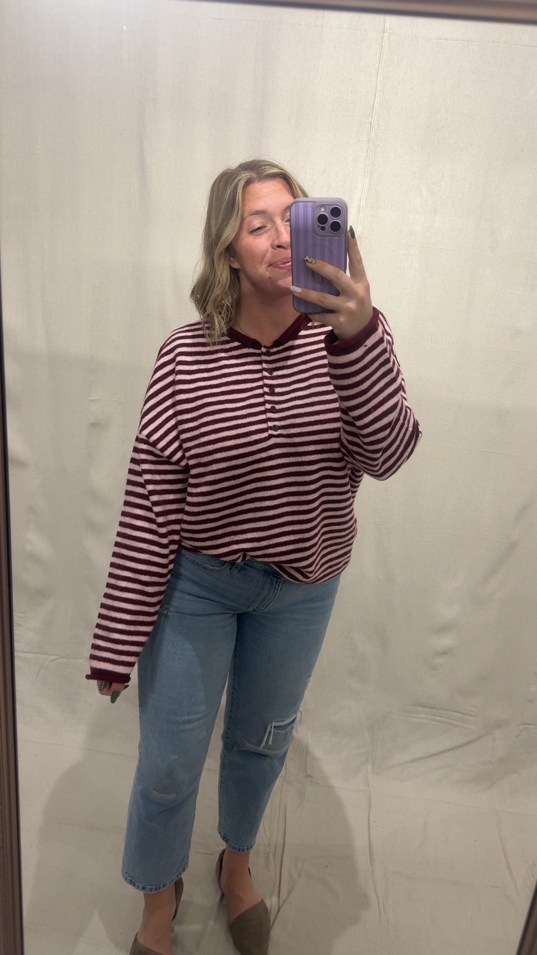 Harvest Wine Sweater