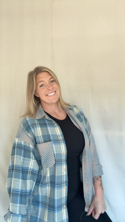 Autumn Avenue Plaid Shacket