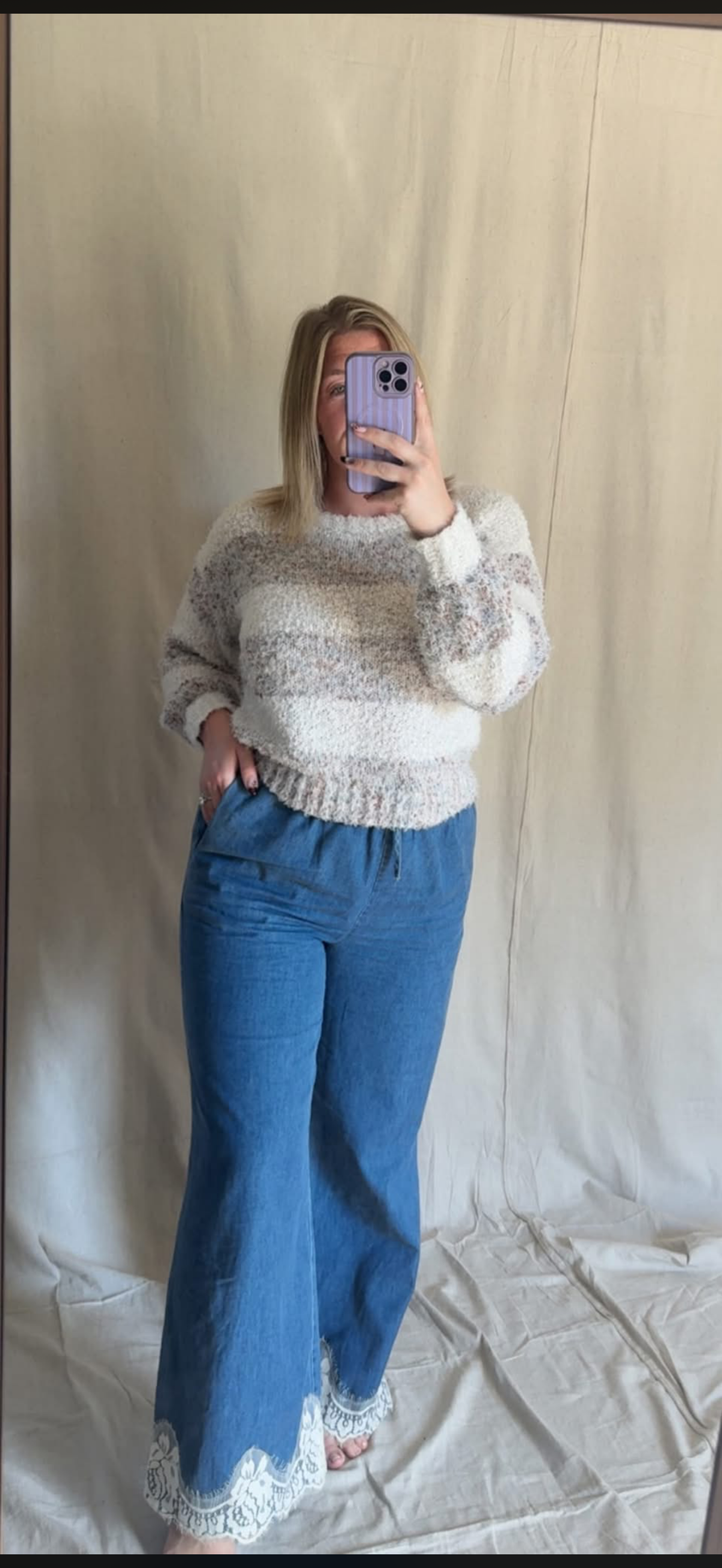 Lace & Leisure Pants